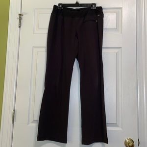 Black jockey scrub pants
